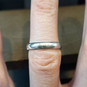 Size 6 925 Sterling Silver Cool Quality Simple Ring
